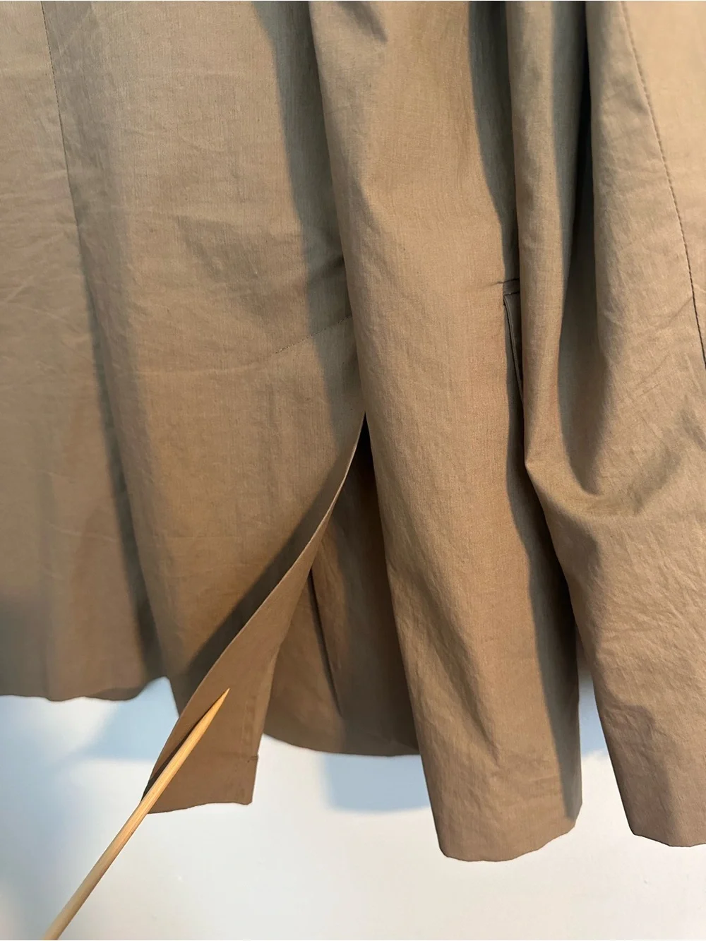 Theory Tan Cotton Unstructured Men’s Blazer SZ 44 Lightweight Summer Casual EUC